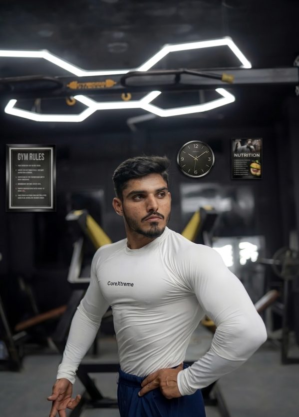 Arise FULL-SLEEVE WHITE COMPRESSION